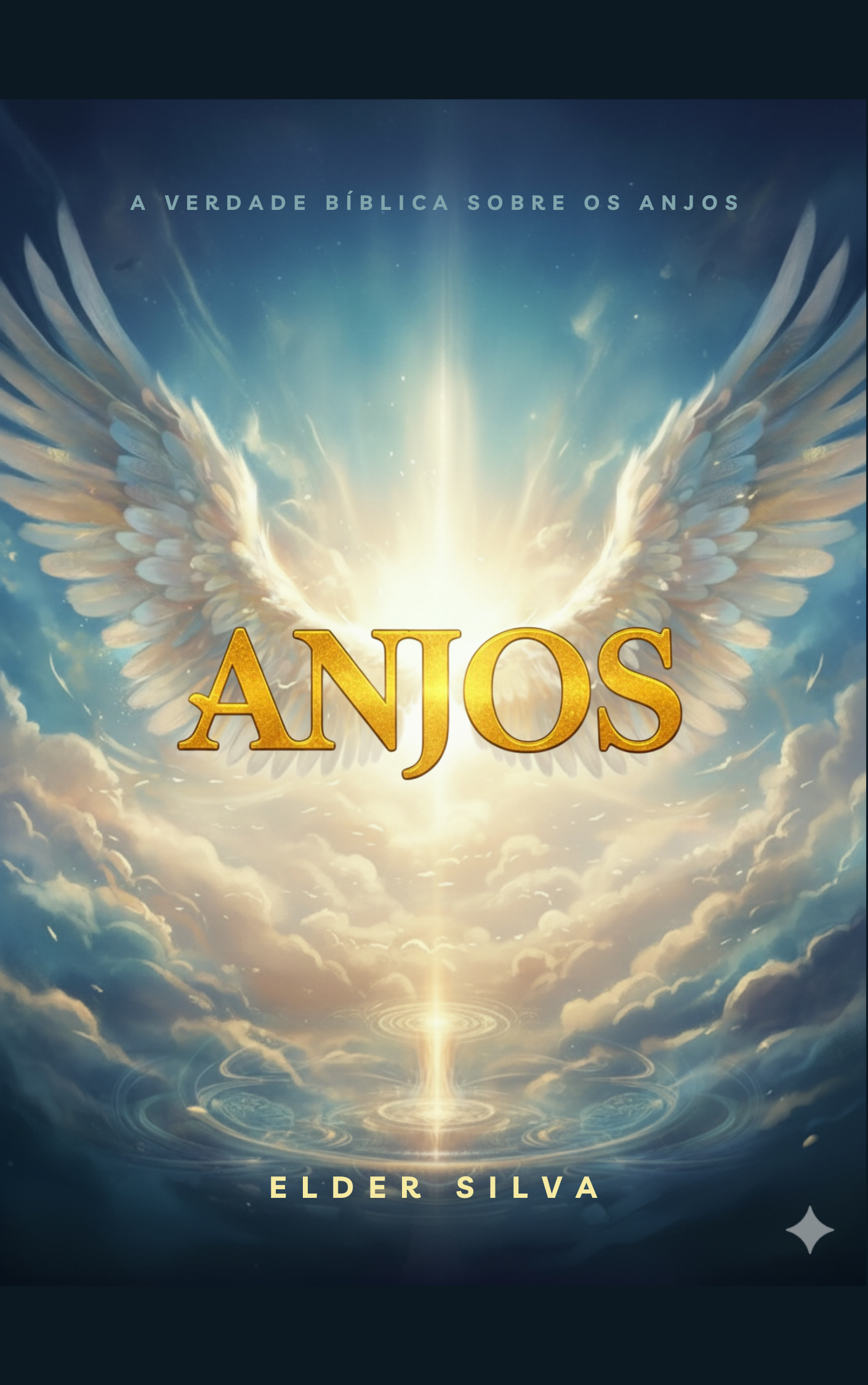 Capa do livro Anjos: O Livro da Revelação Divina com um anjo celestial